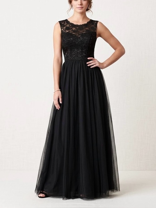 Morilee By Madeline Gardner Dresses & Skirts - Morilee by Madeline Gardner Long Formal Gown Dress Size 12 Black Elegant Luxury